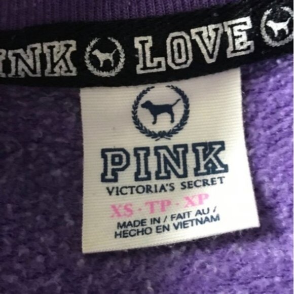 Vintage VICTORIA'S SECRET PINK "Love Pink" Logo Pullover Sweater - Picture 3 of 3